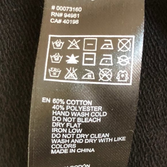 DC Comics Batman Graphic Shirt Long Sleeve French Terry SZ S - Picture 6 of 6